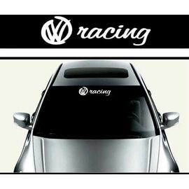 Sticker parasolar auto RACING (126 x 16cm) - - Roveli