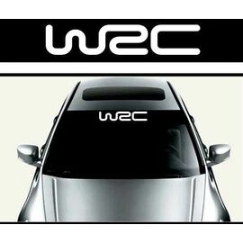 Sticker parasolar auto WRC (126 x 16cm) - - Roveli