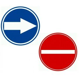 Indicatoare auto MARI (set 2 buc) - - Roveli