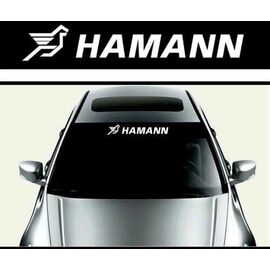 Sticker parasolar auto HAMANN (126 x 16cm) - - Roveli