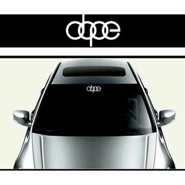 Sticker parasolar auto DOPE (126 x 16cm) - - Roveli