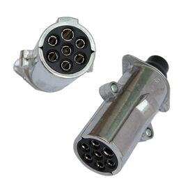 Fisa remorca 7 pini 24V din metal - - Roveli