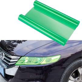 Folie protectie faruri / stopuri auto - Verde (pret/m liniar) - - Roveli