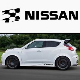 Sticker prag NISSAN (set 2 buc) - - Roveli