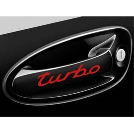 Sticker manere usa - TURBO (set 4 buc.) - - Roveli
