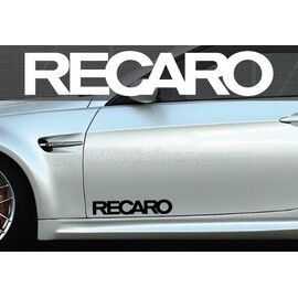 Set 2 buc. sticker auto lateral - RECARO - - Roveli