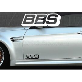 Set 2 buc. sticker auto lateral - BBS - - Roveli