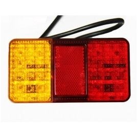 Lampa auto  pentru remorca cu 40 leduri cu 3 functii , stg./dr. , 12V , 150 x 80 x 26 mm , 1 buc. - - Roveli