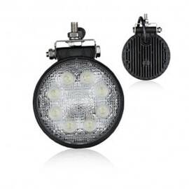 Proiector auto Automax 12V cu 8 leduri 24W , 160x115x43mm , 1buc, lampa de lucru LED, omologare E8 - - Roveli