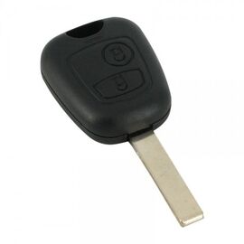 Citroen - Carcasa cheie 2 butoane cu lama hu8 (fara logo) - - Roveli