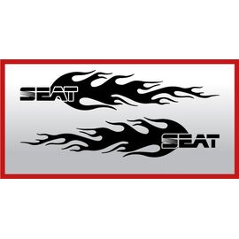 Set 2 buc. stickere portiere SEAT - - Roveli