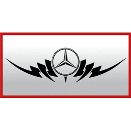 Sticker capota sau luneta - MERCEDES - - Roveli