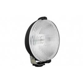 Proiector auto Wesem 12/24V bec H3, 152x81mm rotund, sticla alba si carcasa neagra, cu lumina de drum , 1 buc. - - Roveli