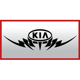 Sticker capota sau luneta - KIA - - Roveli