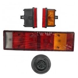 Lampa auto pentru camion cu 7 functii partea Dreapta 452x116mm 1 buc, pentru DAF si MAN - - Roveli