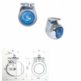 Proiectoare de ceata Cromate 12V - H3 - 55W, set 2 buc. - - Roveli