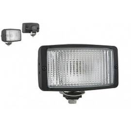 Set 2 proiectoare auto Wesem 12V bec P21W , 138x78x68mm alb , cu cablaj si releu , cu lumina de drum - - Roveli