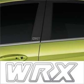 Stickere stalpi usa CHROME - WRX (set 2 buc.) - - Roveli