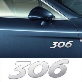 Stickere laterale CHROME - 306 (set 2 buc.) - - Roveli