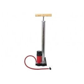 Pompa aer manuala Automax cu manometru 100 psi pentru auto , moto si bike cu furtun de 55cm - - Roveli