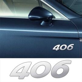 Stickere laterale CHROME - 406 (set 2 buc.) - - Roveli