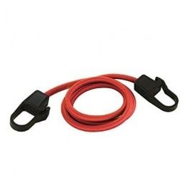 Chinga elastica Carpoint pentru bagaje , fixare usoara 100cm , fi 9 cu cleme siguranta de plastic , 1 buc. - - Roveli