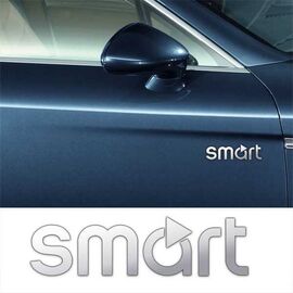 Stickere laterale CHROME - SMART (set 2 buc.) - - Roveli