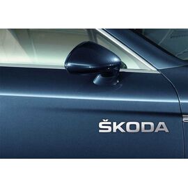 Stickere laterale CHROME - SKODA (set 2 buc.) - - Roveli