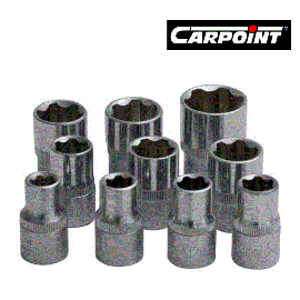 Cap cheie tubulara Carpoint 1/4 5mm - - Roveli