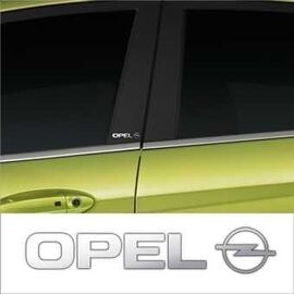Stickere stalpi usa CHROME - OPEL (set 2 buc.) - - Roveli