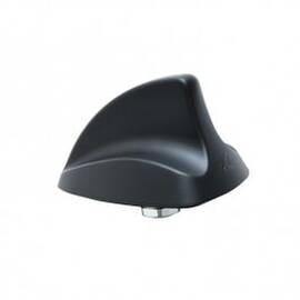 Antena auto reala Rechin neagra, universala , cu amplificare 12V - - Roveli