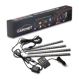 Lumini UnderCar LED - RGB pentru interior sau exterior cu telecomanda - 22cm - - Roveli