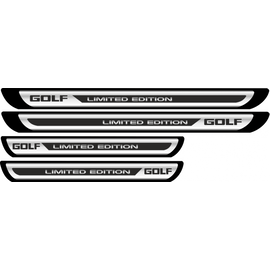 Set protectii praguri CROM - Golf - - Roveli