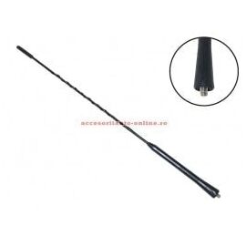 Tija antena auto Automax 40 cm cu filet de 5 mm universala - - Roveli