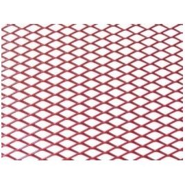 Grila spoiler Automax aluminiu rosie 100x25cm , 1 buc. - - Roveli