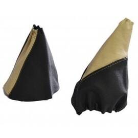 Set Manson schimbator + Manson frana mana Ford Focus 2 2004-2007, set burduf, husa piele negru+bej - - Roveli