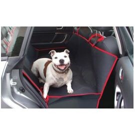 Husa auto protectie caini si pisici husa protectie bancheta Steetwize, cu decupaj pentru centura de siguranta , 140x140 cm - - Roveli