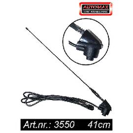 Antena auto Automax neagra 41 cm , 12V - - Roveli