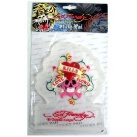 Suport antiderapant bord Ed Hardy Love Kills Slowly 17 x 13.5 cm, 1 buc. - - Roveli