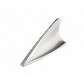 Antena auto ornamentala Rechin New Crom universala 5.5x13.8x5.1 cm , cu banda adeziva - - Roveli