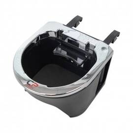 Suport auto CP Sport pentru 2 pahare, fixare la ventilatie, negru crom, 1 buc. - - Roveli