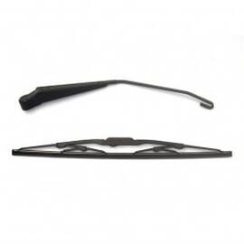 Brat stergator luneta metalic Opel Zafira A 1999-2005, cu lamela 405mm, gaura fixare 8 mm - - Roveli