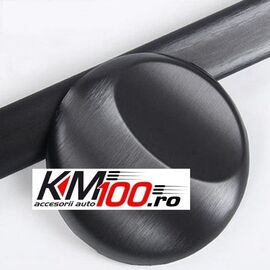 Folie colantare auto ALUMINIU POLISAT - Negru (50cm x 1,52m) - - Roveli