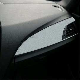 Folie colantare auto CATIFEA (1m x 45cm)  - Gri - - Roveli