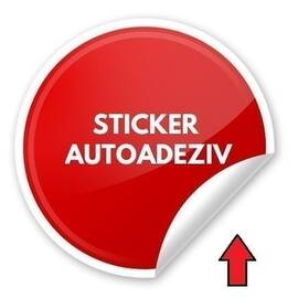 Sticker reflectorizant - SPEED LIMIT - 90km/h - - Roveli