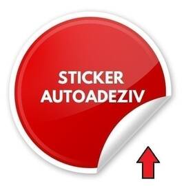 Sticker reflectorizant - SPEED LIMIT - 70km/h - - Roveli