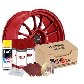 Kit reparatie jante, culoare VISINIU (V3) - Cod RAL: 3004 - - Roveli