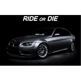 Sticker parbriz Ride or Die - - Roveli