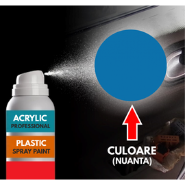 Spray Profesional RAL5010 pentru vopsire elemente din plastic sau metal - - Roveli