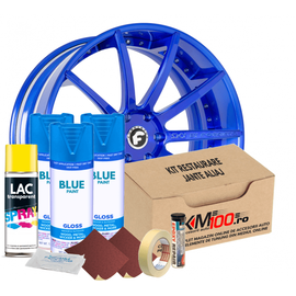 Kit reparatie jante, culoare SKY BLUE (V3) - Cod RAL: 5015 - - Roveli